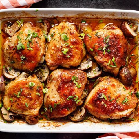 Honey Mustard Chicken Thighs